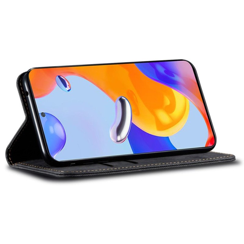 Folio-fodral Xiaomi Redmi Note 13 Pro Plus 5g Telefonfodral Jeanstyg