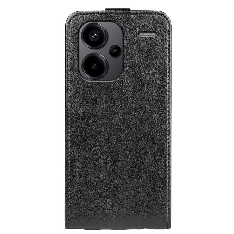 Läderfodral Xiaomi Redmi Note 13 Pro Plus 5g Telefonfodral Vertikal Klaff