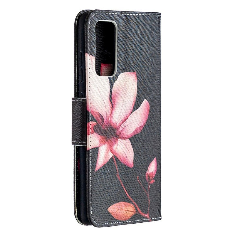 Fodral Samsung Galaxy S20 FE Rosa Blomma