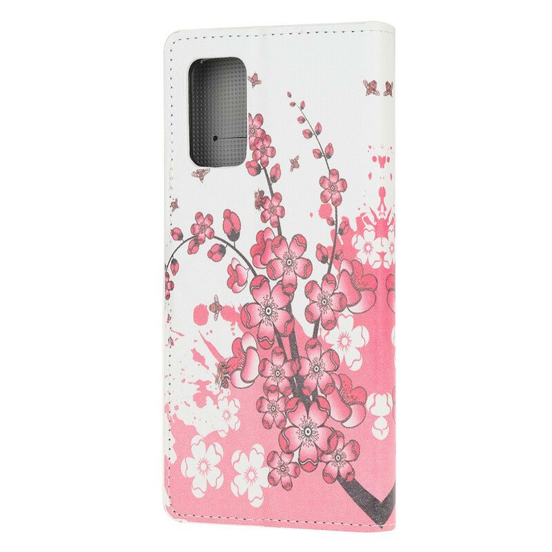 Fodral Samsung Galaxy S20 FE Tropiska Blommor