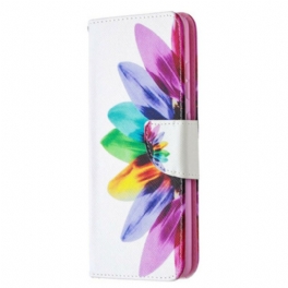 Folio-fodral Samsung Galaxy S20 FE Akvarell Blomma