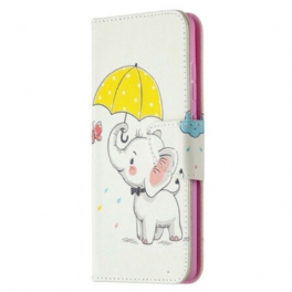 Folio-fodral Samsung Galaxy S20 FE Baby Elefant