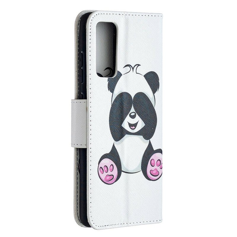 Folio-fodral Samsung Galaxy S20 FE Panda Kul