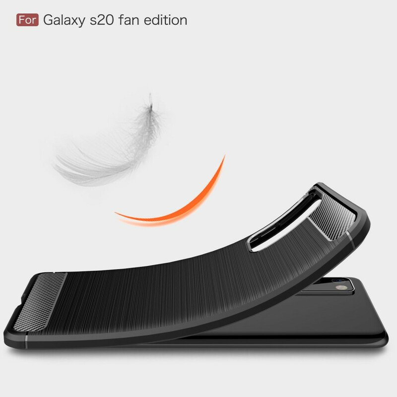 Skal Samsung Galaxy S20 FE Borstad Kolfiber