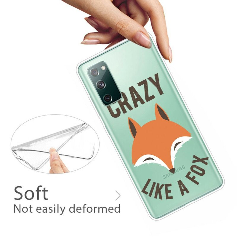 Skal Samsung Galaxy S20 FE Fox / Crazy Like A Fox