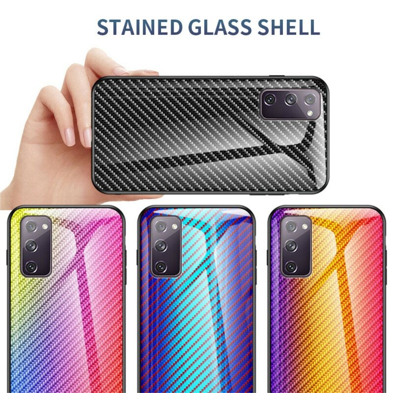 Skal Samsung Galaxy S20 FE Kolfiberhärdat Glas