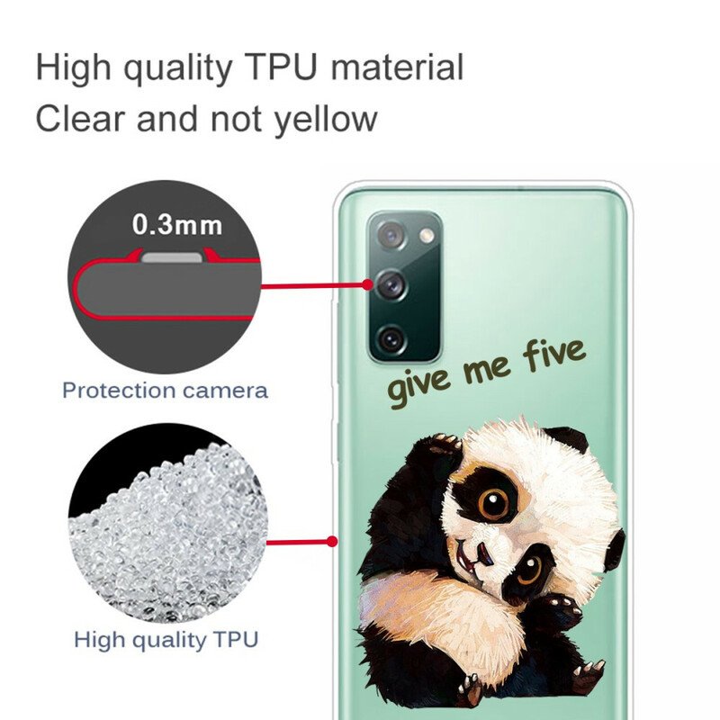 Skal Samsung Galaxy S20 FE Seamless Panda Give Me Five