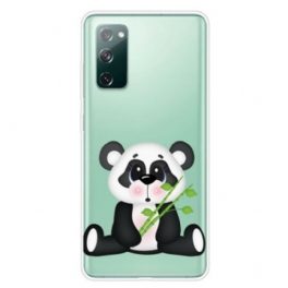 Skal Samsung Galaxy S20 FE Sömlös Sad Panda