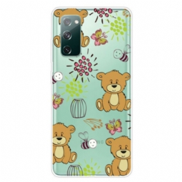 Skal Samsung Galaxy S20 FE Teddy Bears Topp