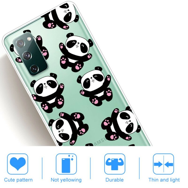 Skal Samsung Galaxy S20 FE Top Pandas Fun