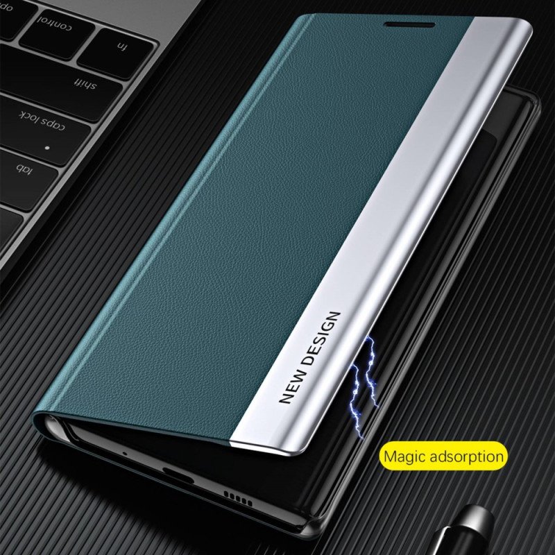 Folio-fodral Oppo Reno 8 Pro Läderfodral Ny Design