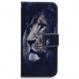 Folio-fodral Oppo Reno 8 Pro Med Kedjar Lanyard Lion