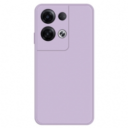 Mobilskal Oppo Reno 8 Pro Silikon Mikrofiber Inredning