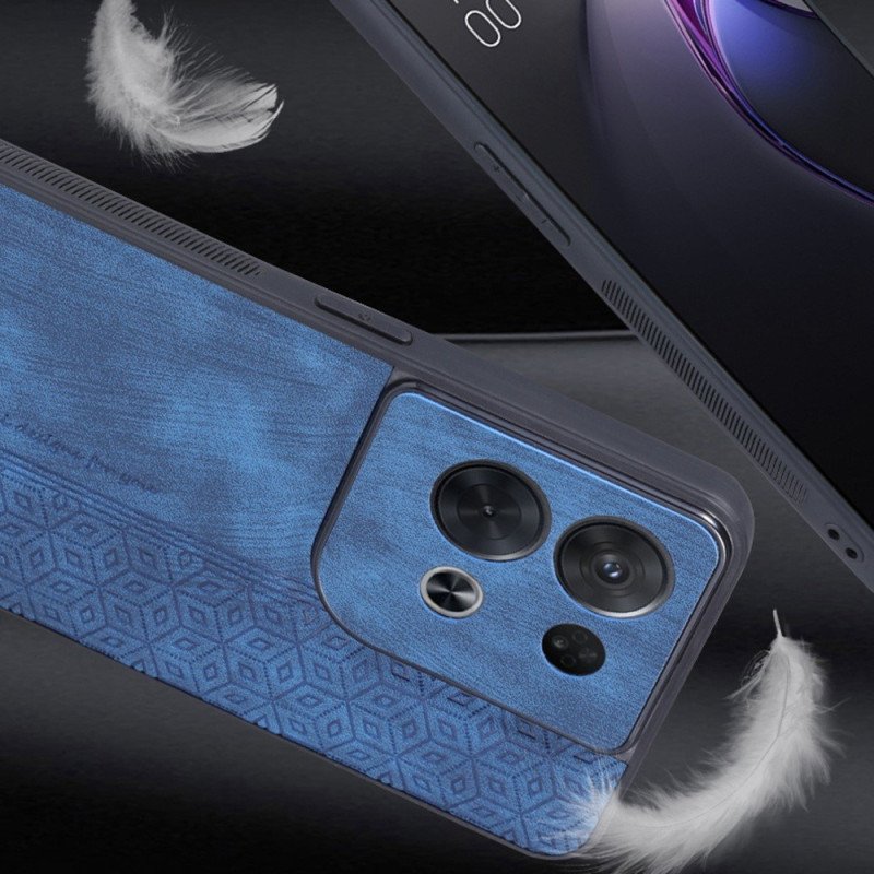 Skal Oppo Reno 8 Pro Azns Lädereffekt