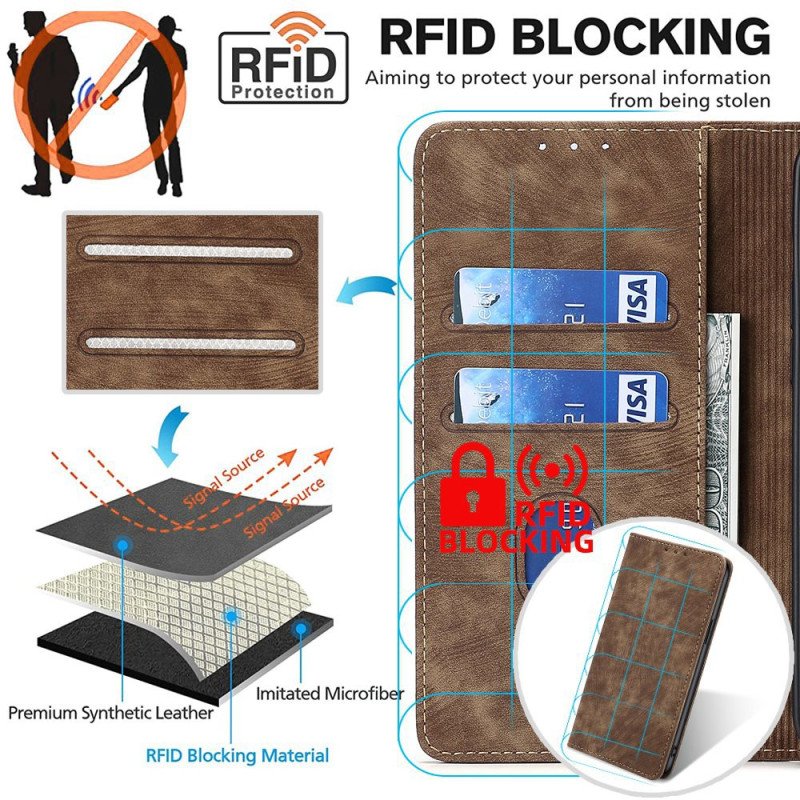 Folio-fodral Oppo A98 5g Telefonfodral Rfid-blockerande Plånbok