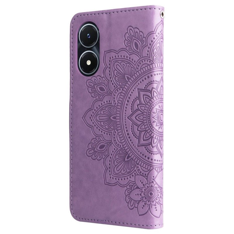 Fodral Vivo Y16 Med Kedjar Strappy Mandala