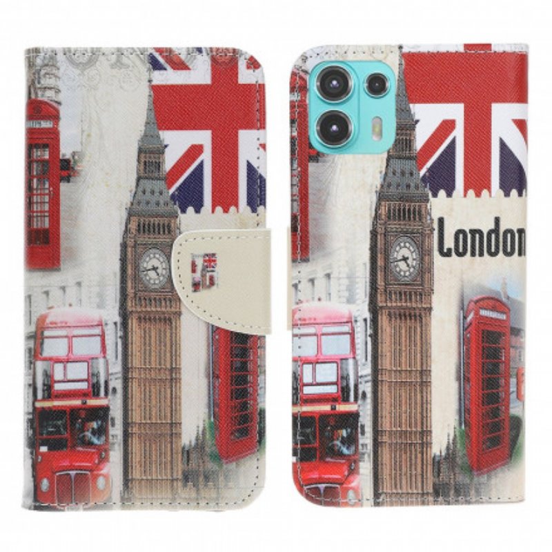 Fodral Motorola Edge 20 Lite London Livet