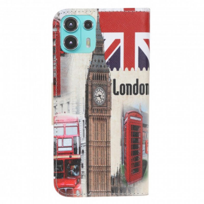 Fodral Motorola Edge 20 Lite London Livet