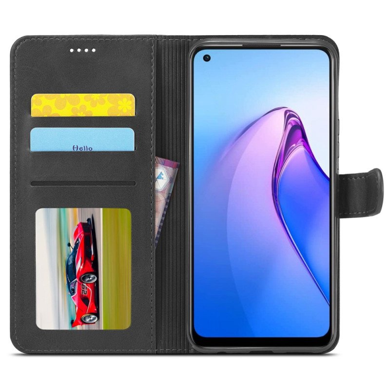 Fodral Oppo Reno 8 Fuskläder Lc.imeeke