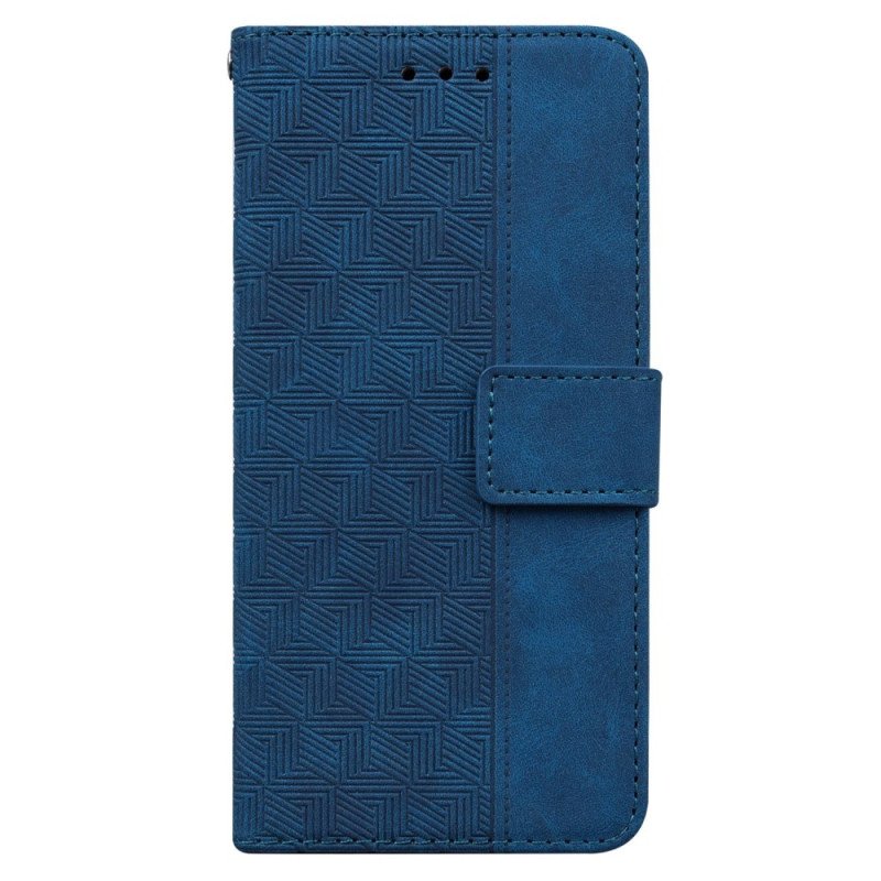 Fodral Oppo Reno 8 Med Kedjar Strappy Mönster