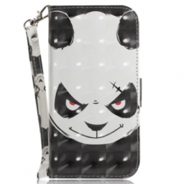 Folio-fodral Oppo Reno 8 Arg Panda Med Snodd