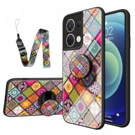 Mobilskal Oppo Reno 8 Patchwork