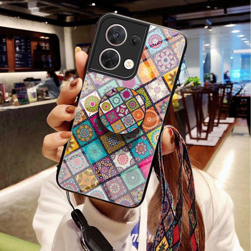 Mobilskal Oppo Reno 8 Patchwork