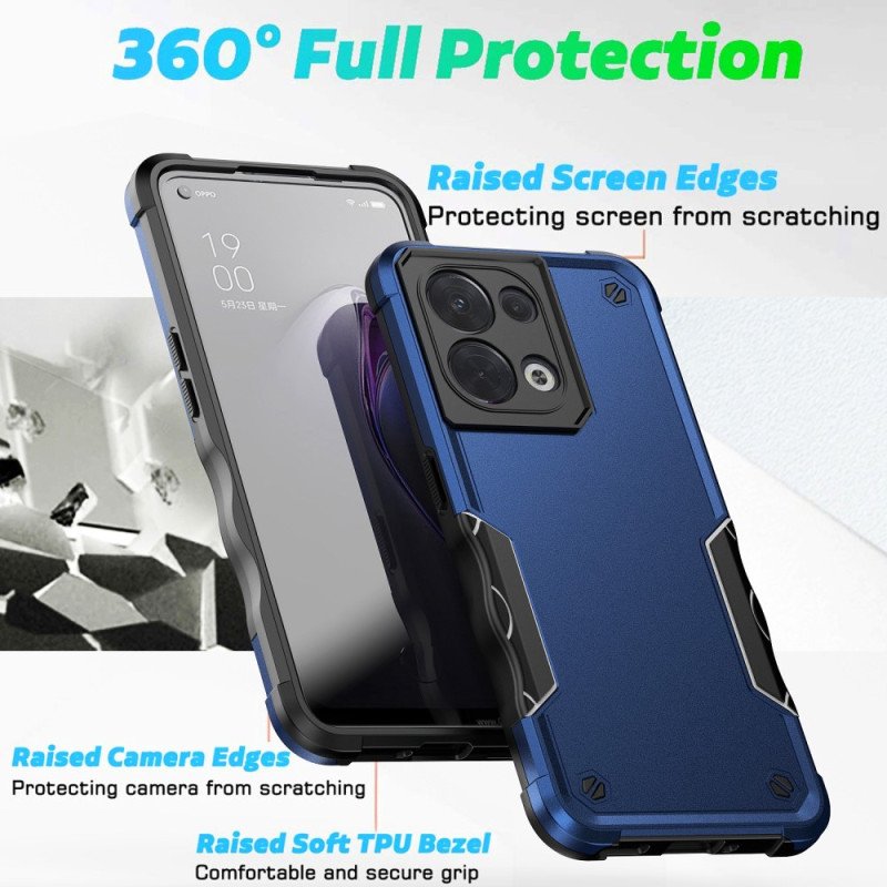 Skal Oppo Reno 8 Anti-slip Hybrid