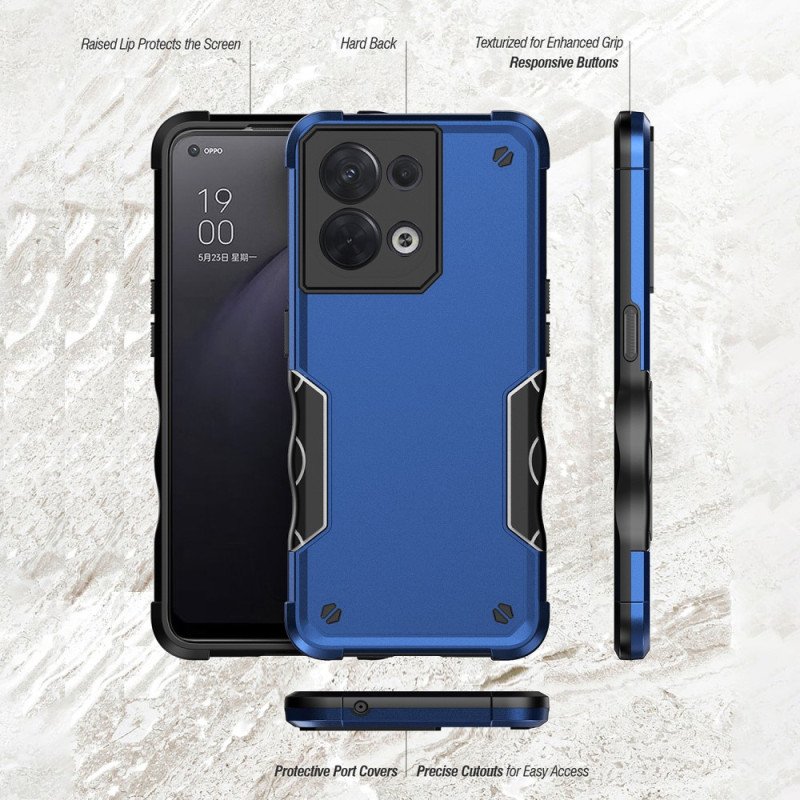 Skal Oppo Reno 8 Anti-slip Hybrid