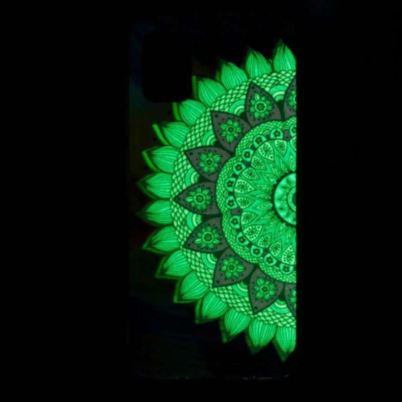 Mobilskal Samsung Galaxy A32 Fluorescerande Färgglada Mandala