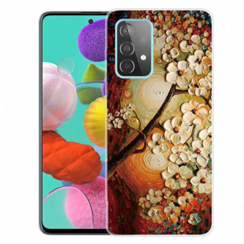 Skal Samsung Galaxy A32 Flexibla Blommor