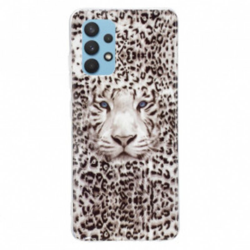 Skal Samsung Galaxy A32 Leopard Fluorescerande