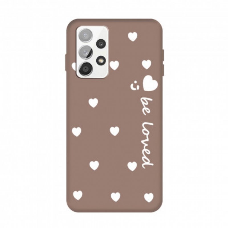 Skal Samsung Galaxy A32 Silikon Heart Be Loved