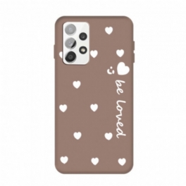 Skal Samsung Galaxy A32 Silikon Heart Be Loved