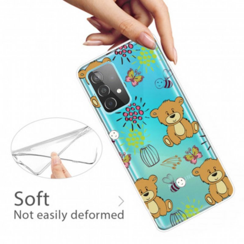 Skal Samsung Galaxy A32 Teddy Bears Topp