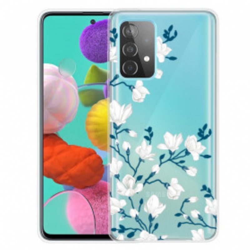 Skal Samsung Galaxy A32 Vita Blommor