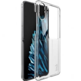 Folio-fodral Skal Oppo Find N2 Flip Läderfodral Transparent Imak