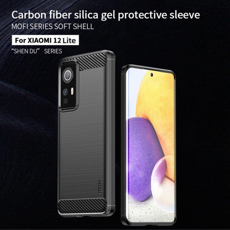 Skal Xiaomi 12 Lite Mofi Borstad Kolfiber