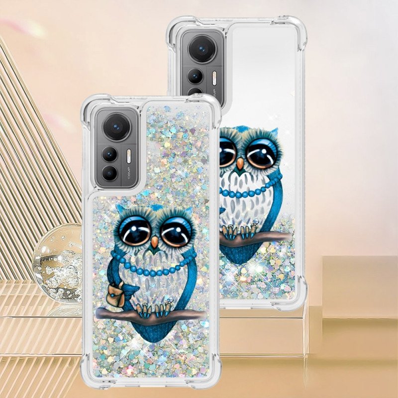 Skal Xiaomi 12 Lite Paljetter Miss Owl