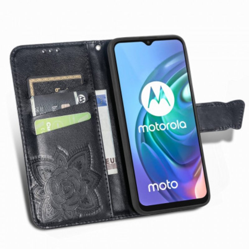 Fodral Moto G30 / G10 Halv Fjäril