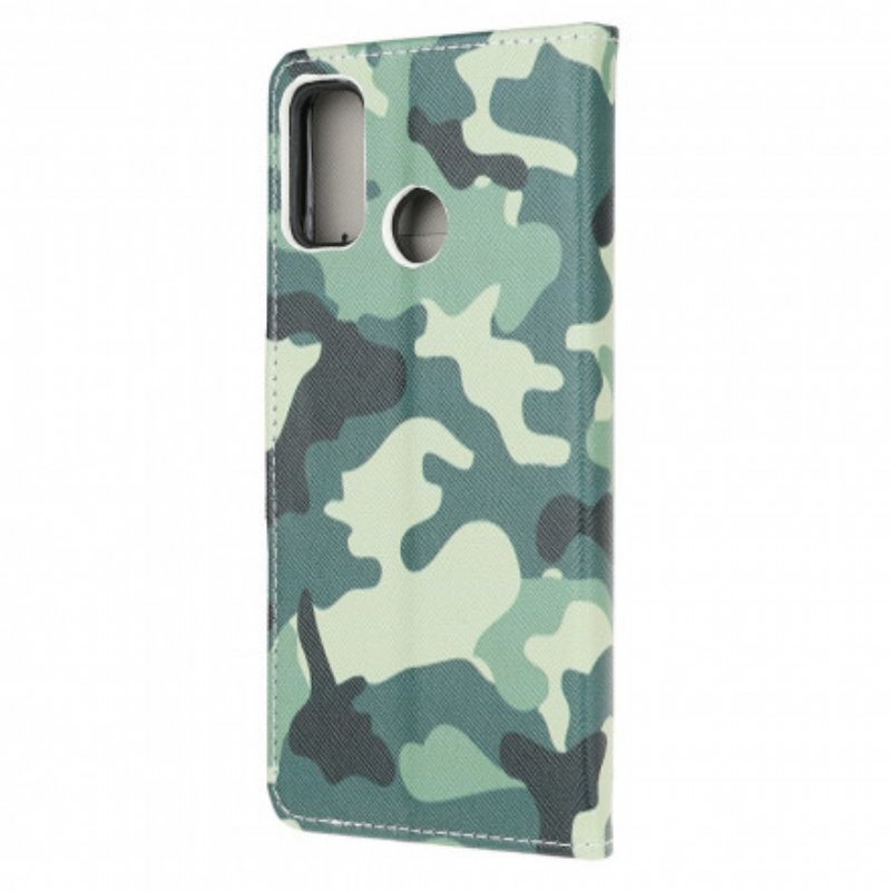 Fodral Moto G30 / G10 Militärt Kamouflage