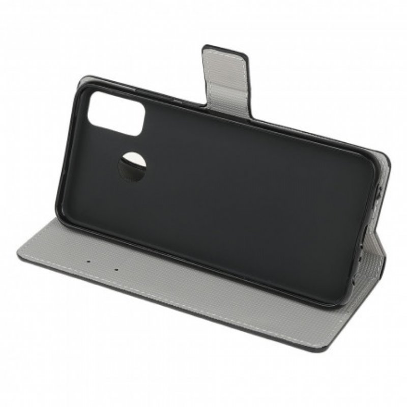 Folio-fodral Moto G30 / G10 Amerikanska Flaggan