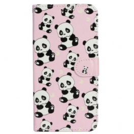 Fodral iPhone 16 Lanyard Pandas