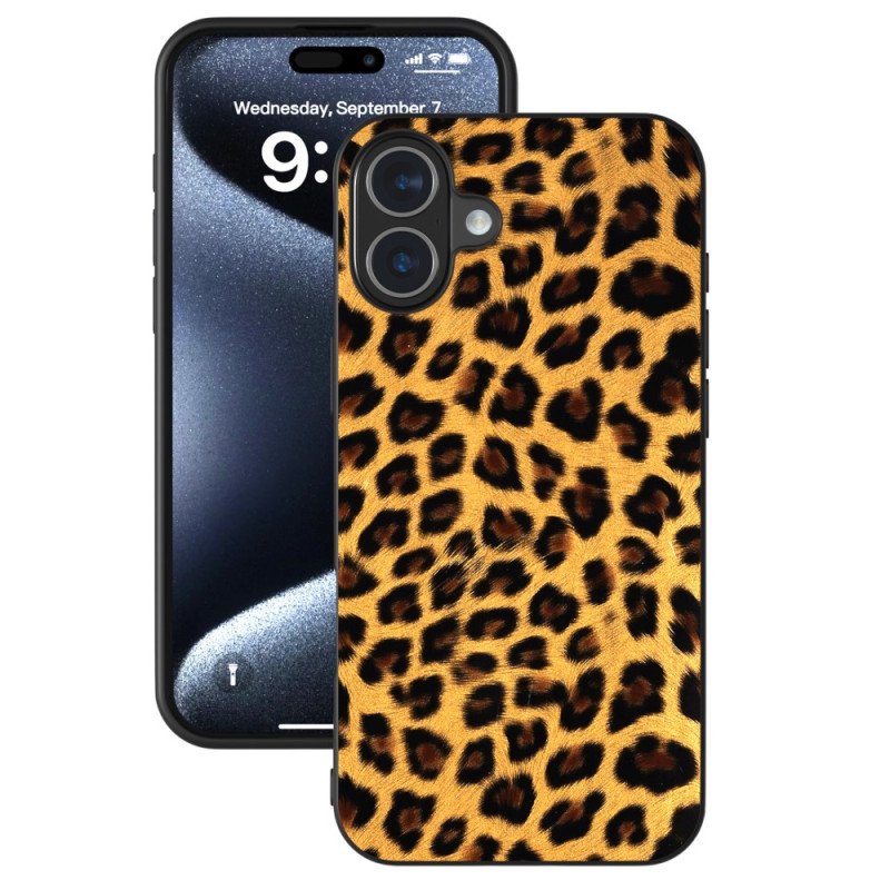 Skal iPhone 16 Leopardstil