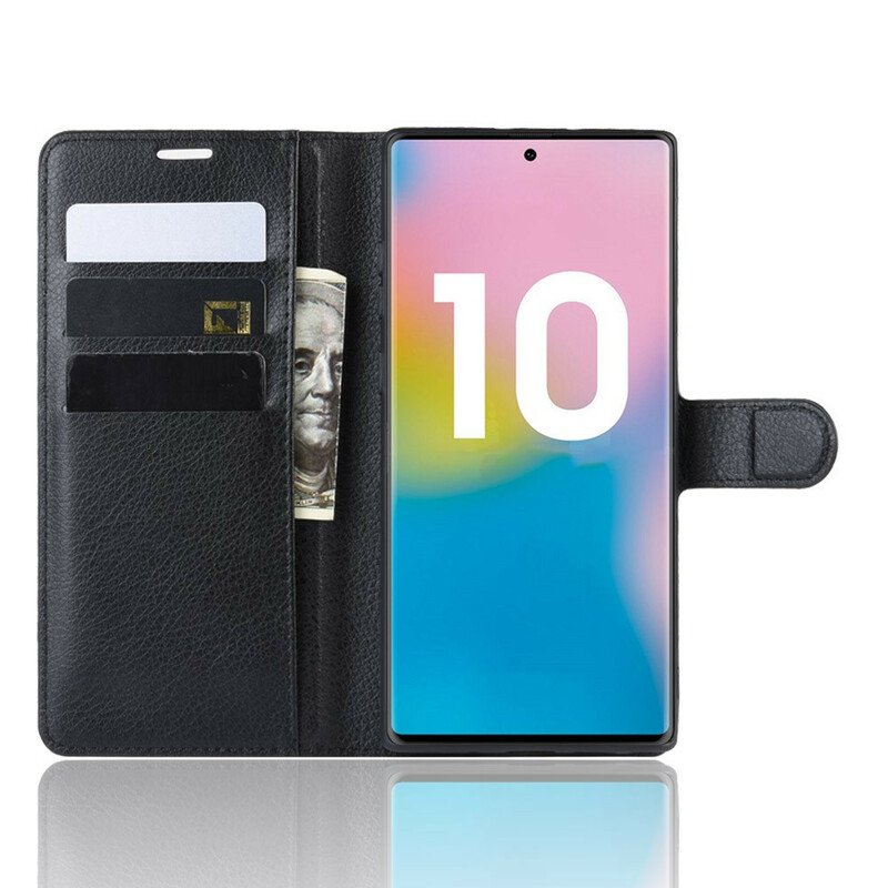 Fodral Samsung Galaxy Note 10 Plus Klassiska Färger