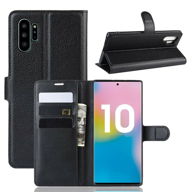 Fodral Samsung Galaxy Note 10 Plus Klassiska Färger