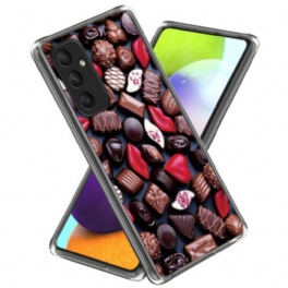 Skal För Samsung Galaxy A55 5g Kreativa Choklad