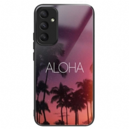 Skal Samsung Galaxy A55 5g Telefonfodral Aloha Härdat Glas