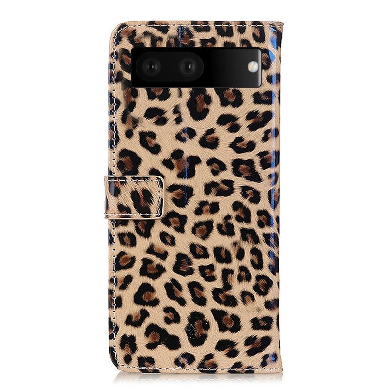 Fodral Google Pixel 7 Leopardhudeffekt