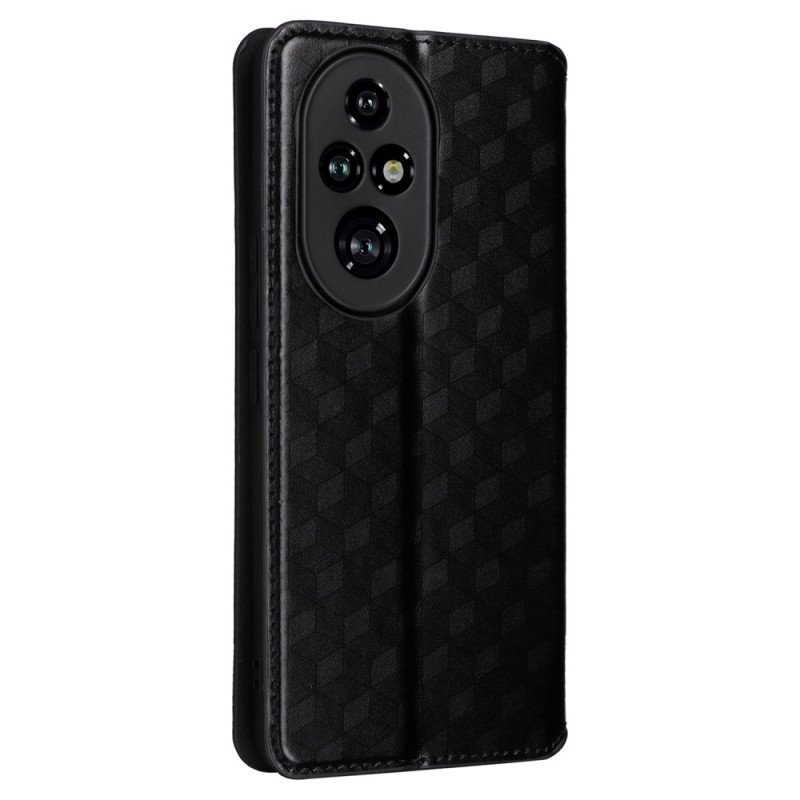 Folio-fodral Honor 200 Pro Telefonfodral 3d-diamanter